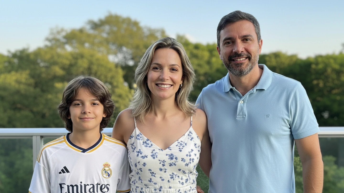 Sarah e sua família